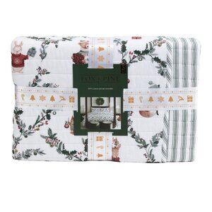 Fox & Pine Co 3pc Secret Santa Party Quilt Set